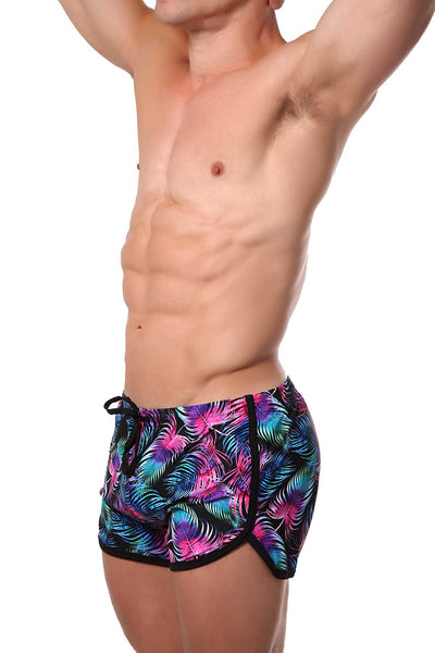 Pool Boy Dark Palm Swim Short