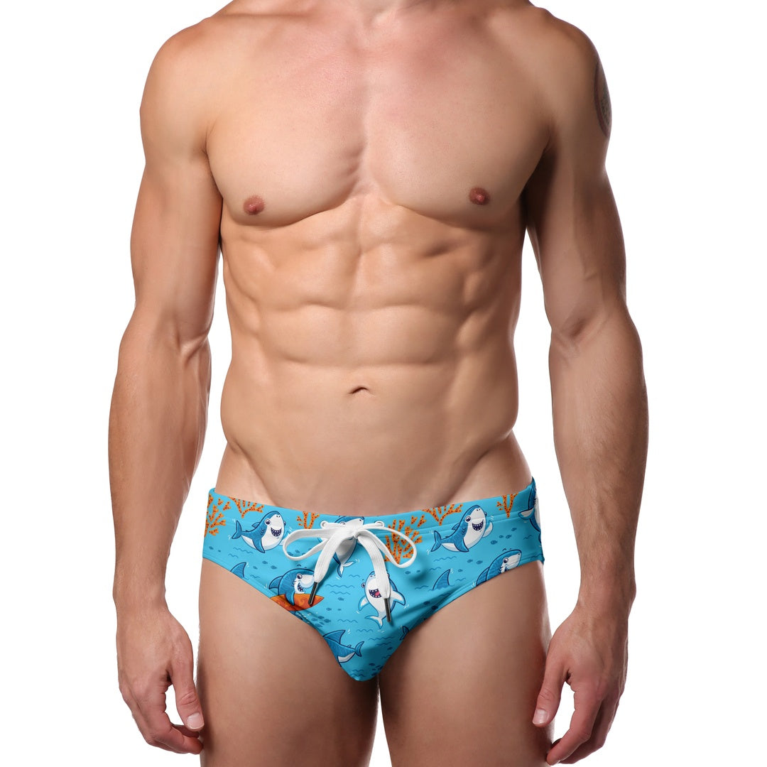 Pool Boy Baby Shark Swim Brief