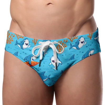 Pool Boy Baby Shark Swim Brief