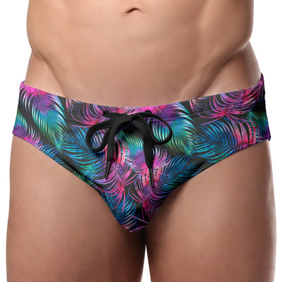 Pool Boy Dark Palm Swim Brief