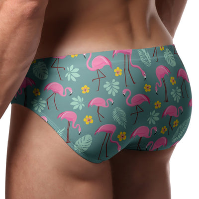 Pool Boy Flamingos Swim Brief