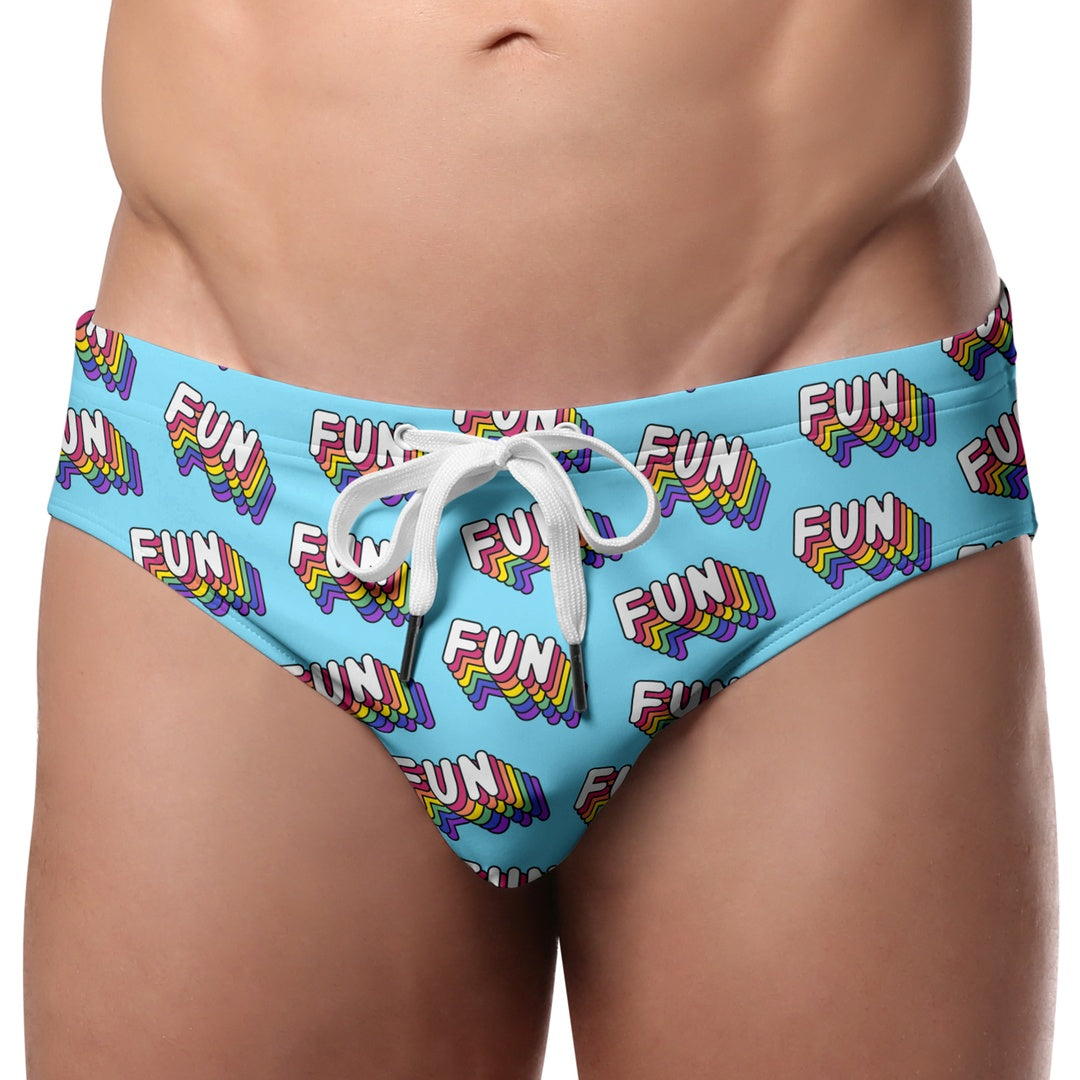 Pool Boy Fun Fun Fun Swim Brief