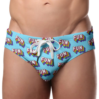Pool Boy Fun Fun Fun Swim Brief