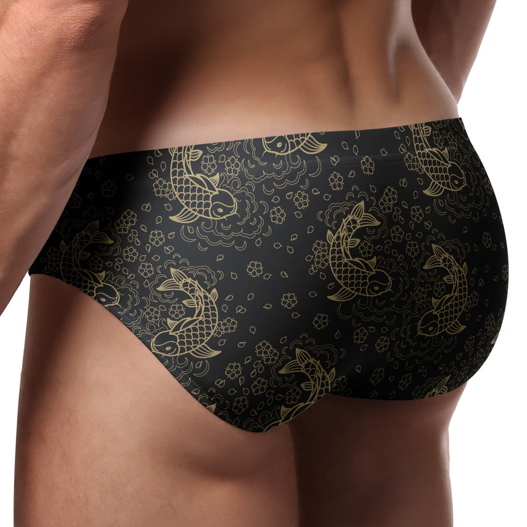 Pool Boy Koi Lines Swim Brief