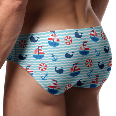 Pool Boy Nautical Swim Brief