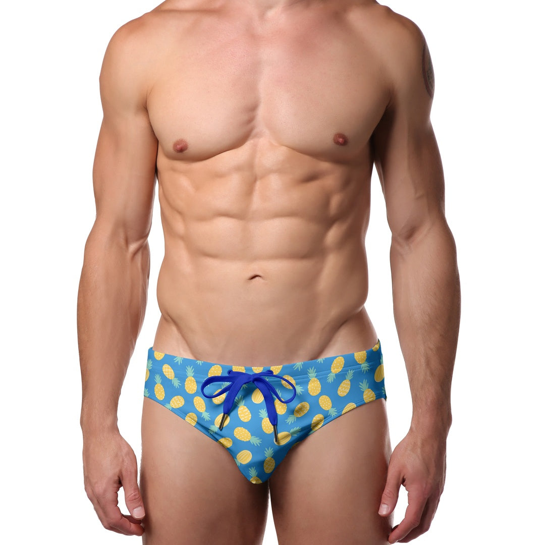 Pool Boy Pineapple Swim Brief