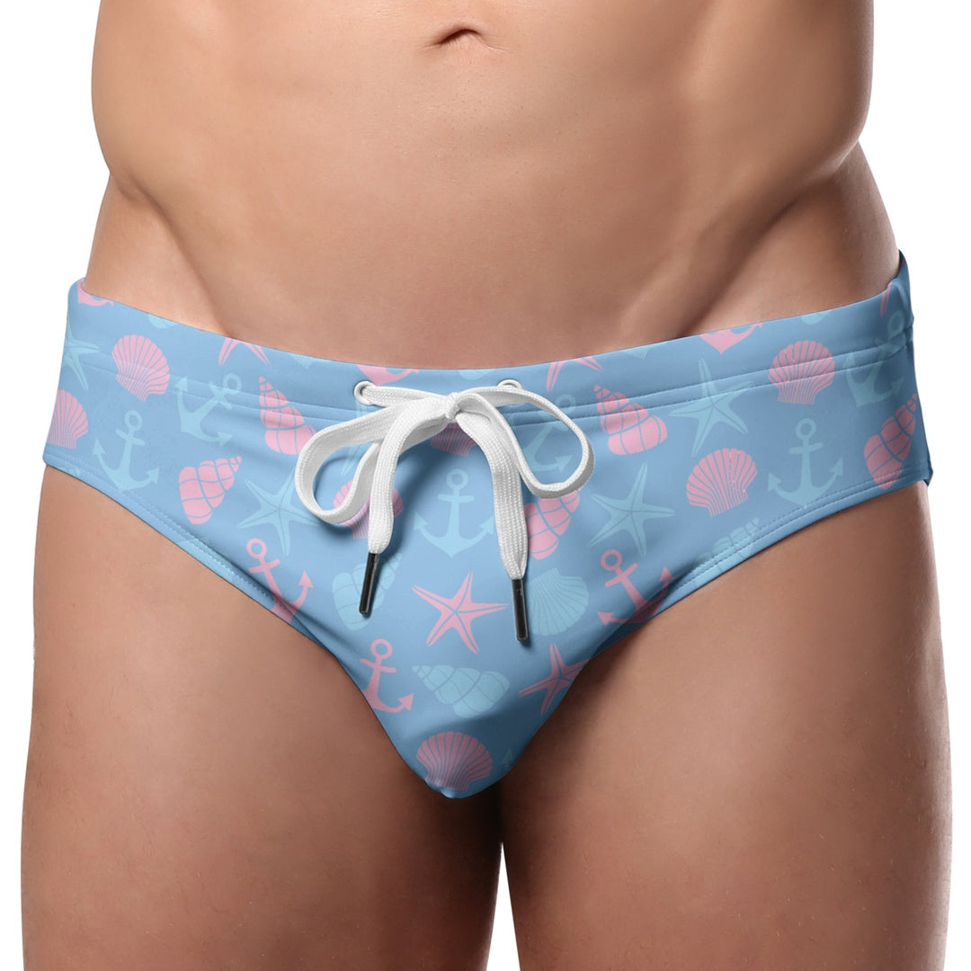 Pool Boy Shells Swim Brief