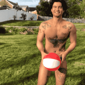 Pool Boy Dark Palm Swim Brief