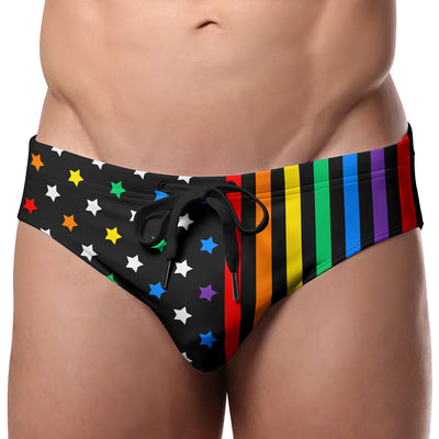 Pool Boy Stand Proud Swim Brief