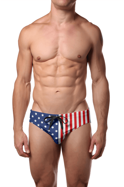 Pool Boy Party In The USA Swim Brief